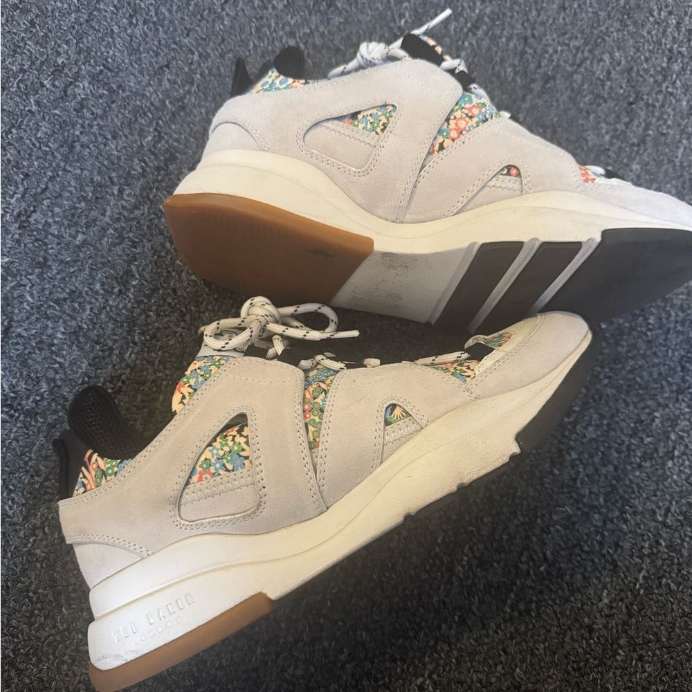 ted baker floral rubber sneakers